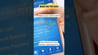 Watch Your FICO Score FICOScore CreditHealth CreditRepair FinanceTips [upl. by Atteloj]