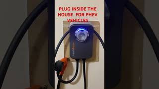 PLUG FOR PHEV VEHICLES hybridplugpluginhybridelectricvehicle [upl. by Plath]