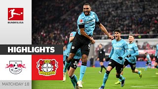 RB Leipzig  Bayer 04 Leverkusen 23  Highlights  Matchday 18 – Bundesliga 202324 [upl. by Eddina]