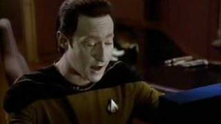 Star Trek TNG  Data talking to himself [upl. by Jaye]