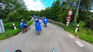 Les meules bleues villefranche de Rouergue Najac 4k [upl. by Eatnwahs]