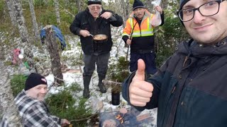 Newfoundland Boil Up Camp Fire Cooking  7  BACON amp Kippered Mackerel 😋 [upl. by Iredale]