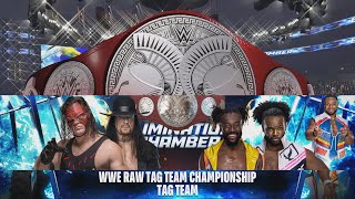 BROTHERS OF DESTRUCTION C VS NEW DAY ELIMINATION CHAMBER WWE 2K24 TQSVERSE [upl. by Dierdre]