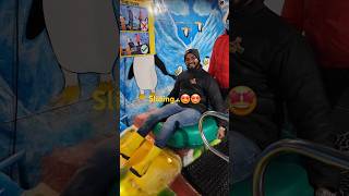 Sliding in snow park☃️slidinggame snowpark ⛄️goatrip funtime msti shortvideo trending [upl. by Gerri]