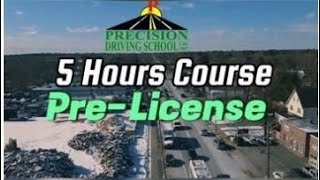 quotMastering the 5Hour PreLicensing Coursequot with Precision Driving School [upl. by Huba392]