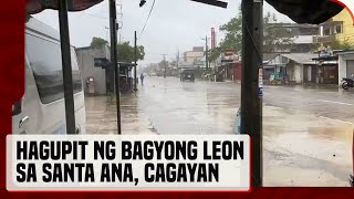 Bagyong Leon humagupit sa Cagayan [upl. by Idnahr]