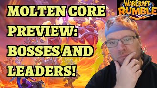 The COMPLETE Molten Core Preview  Warcraft Rumble Raid [upl. by Vesta447]