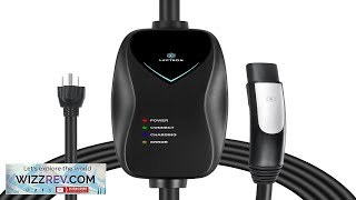 Lectron Level 1 Tesla Charger 110V 15 Amp NEMA 515 Plug Review [upl. by Anaxor]