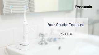 PanasonicSonicVibrationToothbrushEWDL34ENG [upl. by Postman]