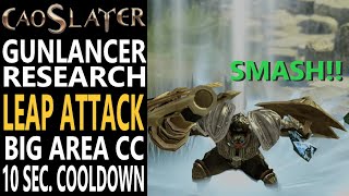 Lost Ark Gunlancer Build Research  LEAP ATTACK Skill Analysis Best Combo for Damage and Crowd C [upl. by Jamnes321]