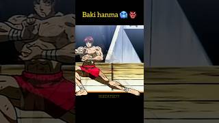 Baki 🥶👹  baki hanma anime baki ytshorts shortsfeed [upl. by Noleta]