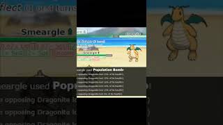 SMEARGLE Sweeping Top 100 Competitive Singles shorts pokemon smeargle [upl. by Ritch]