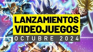 LOS VIDEOJUEGOS QUE SALEN EN OCTUBRE 2024 [upl. by Sarah154]