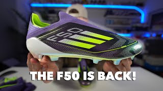 UNBOXING THE ADIDAS F50 FAST REBORN FOOTBALL BOOTS CLEATS [upl. by Odlavso]