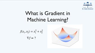 Mathematics for Machine Learning What is Gradient [upl. by Ahsaf565]