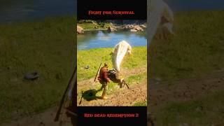 Fight for Survive rdr2 shorts reddeadredemtion2 [upl. by Annayoj]