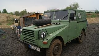 DDR IFA P3 NVA GELÄNDEWAGEN JEEP Kübelwagen Kübel Oldtimer classic car IWL SACHSENRING [upl. by Aharon649]