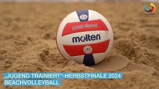 2024  Herbstfinale  Beachvolleyball [upl. by Ahsekad]