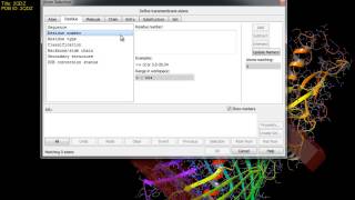 Desmond  Preparing a Membrane Protein for MD Simulations [upl. by Dadinirt439]