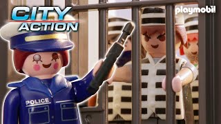 Playmobil  Police  Short Film  Escape on Wheels  Kids Film [upl. by Kciredorb]