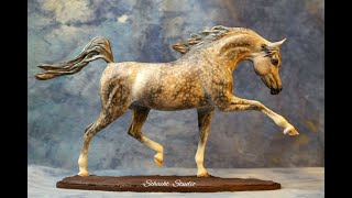 How to amp Tips for using soft pastels on dapple grey model horses [upl. by Ennahgiel]