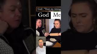 God vs Us funny humor jesus god shorts christian viral [upl. by Byrd]