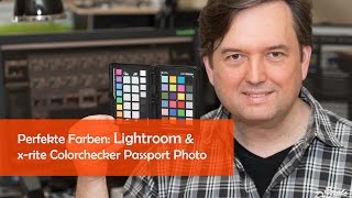 Perfekte Farben und Weißabgleich mit Lightroom und dem xrite Colorchecker Passport [upl. by Ayomat]