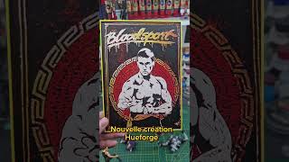 Impression 3d cadre Bloodsport impression3d bambulab bloodsport jcvd hueforge [upl. by Minsk]