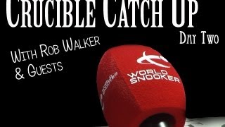 Crucible Catch Up with Rob Walker  Day Two [upl. by Sadler698]