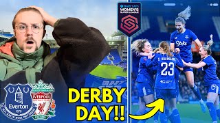 Experiencing The WOMENS Merseyside Derby 🔥 Everton vs Liverpool Vlog [upl. by Noitsirhc625]