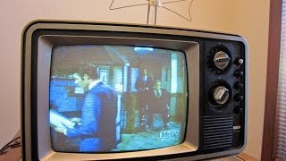 1978 RCA XL100 13quot Color TV  EC 330 B [upl. by Huskey184]