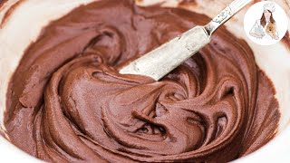 One Minute Chocolate Frosting Recipe [upl. by Rosanna]