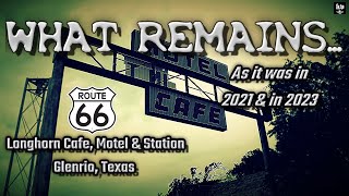 Route 66 Glenrio Texas Longhorn Cafe Motel amp Stationsomething is goin onas seen in 21 amp 23 [upl. by Seeto]