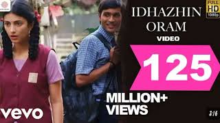 Idhazhin oram  remix songs  3 movie songs [upl. by Jem]