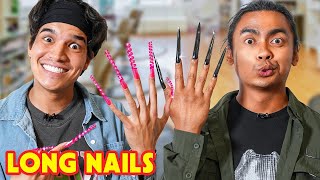 We Spent The Day With Long Nails [upl. by Anegue]