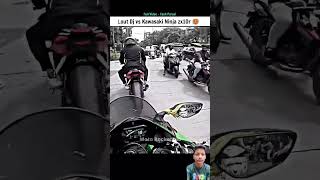 Public Reaction On Loud Kawasaki Ninja Zx10r 🥵🤯 zx10r bikelover bije rider shorts ytshorts [upl. by Lyrak467]