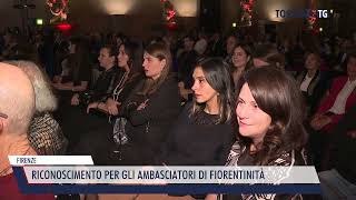 20241102 FIRENZE  RICONOSCIMENTO PER GLI AMBASCIATORI DI FIORENTINITÀ [upl. by Dowlen]