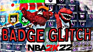 NEW NBA 2K22 Badge Glitch Instant 99 OVERALL Best Glitch After Patch [upl. by Ellehsat244]