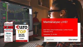 Marktanalyse LIVE vom 10072024 [upl. by Nelrac]