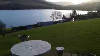 Lochearnhead Loch Earn View from Briar Cottages Rear Garden Beside The Burn wwwstayatbriarcouk [upl. by Nitnerb599]