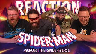 SpiderMan Across The Spiderverse  MOVIE REACTION [upl. by Golden455]