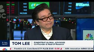 TOM LEE LATEST INTERVIEW FRIDAY DEC 29th 2023 [upl. by Adnoel]