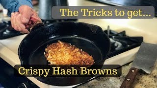 The Tricks to Crispy Hash Browns [upl. by Lippold]