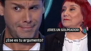 Emmanuel Danann en FUERTE DEBATE con FEMINISTA CHILENA en TV [upl. by Teddman389]