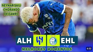 MELHORES MOMENTOS DE NEYMAR HOJE ALHILAL MELHORES MOMENTOS NEYMAR neymar [upl. by Nadabas]