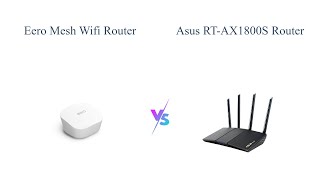 Amazon eero Mesh WiFi Router vs ASUS RTAX1800S  Which is Better 📶💻 [upl. by Omland8]