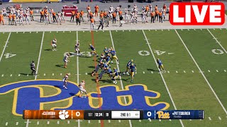 NCAAF LIVE🔴 Clemson Tigers vs Pittsburgh Panthers  Week 12 Full Game  2024 College Football 25 [upl. by Magee]