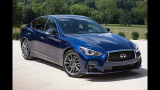 2018 Infiniti Q50 Red Sport 400 First Drive Review [upl. by Norvil476]