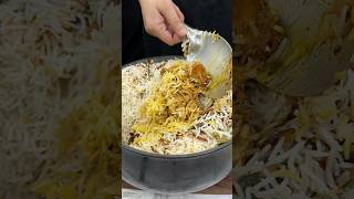 Chicken Biryani ASMR Cooking  shorts food cooking asmr streetfood biryani indianasmrworld [upl. by Halimaj]