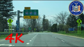 ⁴ᴷ New York State Office Complex Loop counterclockwiseouter loop 4K VIDEO [upl. by Durston]